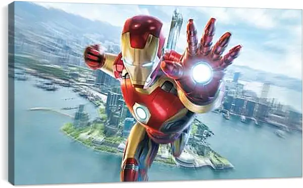 Постер на подрамнике - Железный человек. Iron Man