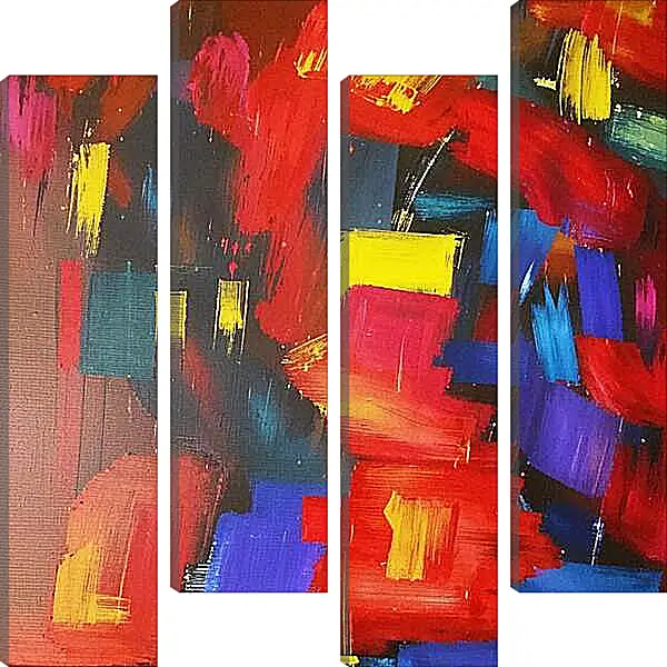Модульная картина - Абстракционизм Фантазия 3