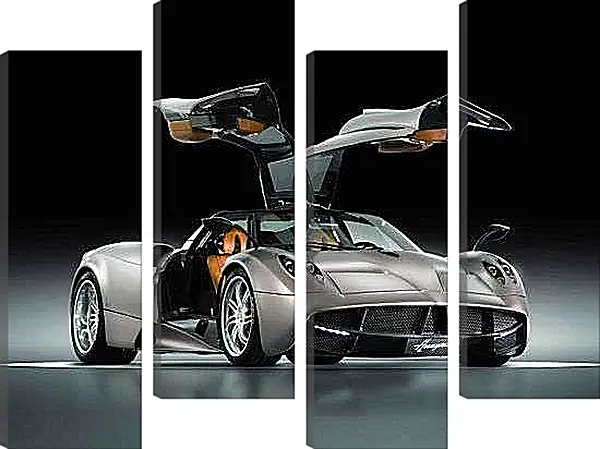 Модульная картина - Двухверная машина