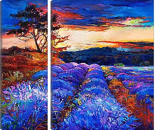 Модульная картина - Живопись. Природа. Пейзаж