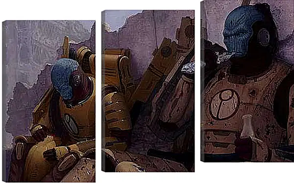 Модульная картина - Warhammer