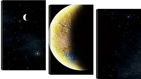 Модульная картина - Космос