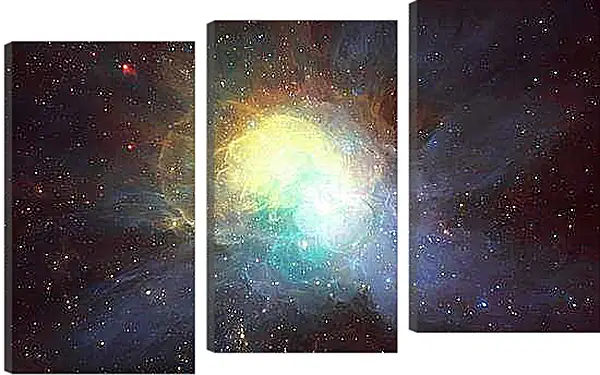 Модульная картина - Космос