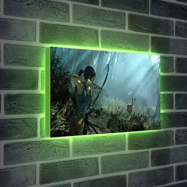 Лайтбокс световая панель - Tomb Raider