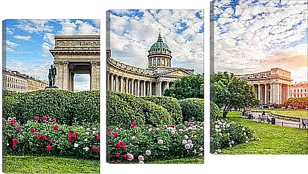 Модульная картина - Санкт-Петербург