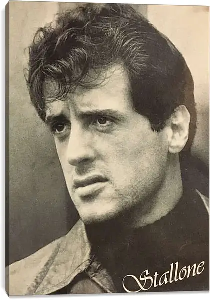 Постер на подрамнике - Сильвестр Сталлоне. Sylvester Stallone