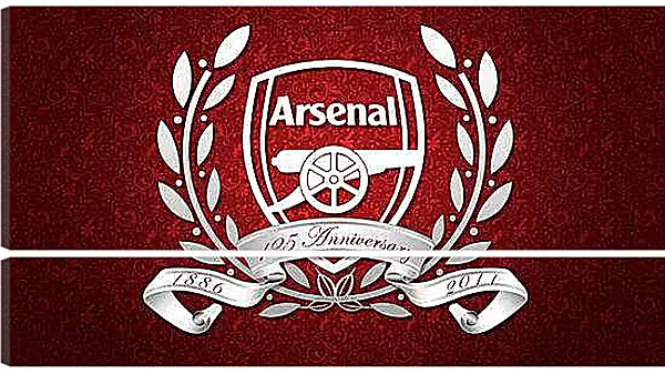 Модульная картина - Эмблема Арсенал