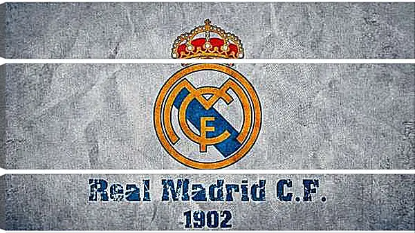 Модульная картина - Эмблема Реал Мадрид. Real Madrid.