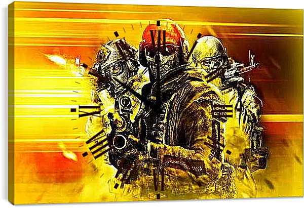 Часы картина - Call Of Duty