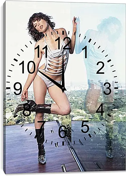 Часы картина - Милла Йовович. Milla Jovovich