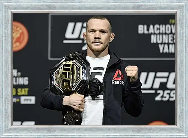 Картина в раме - UFC. MMA. Пётр Ян