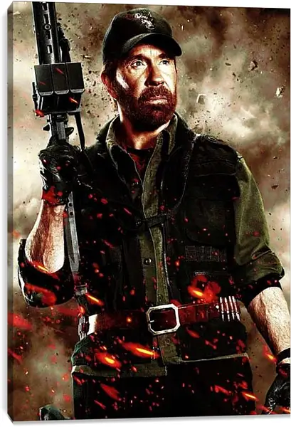 Постер на подрамнике - Чак Норрис. Chuck Norris