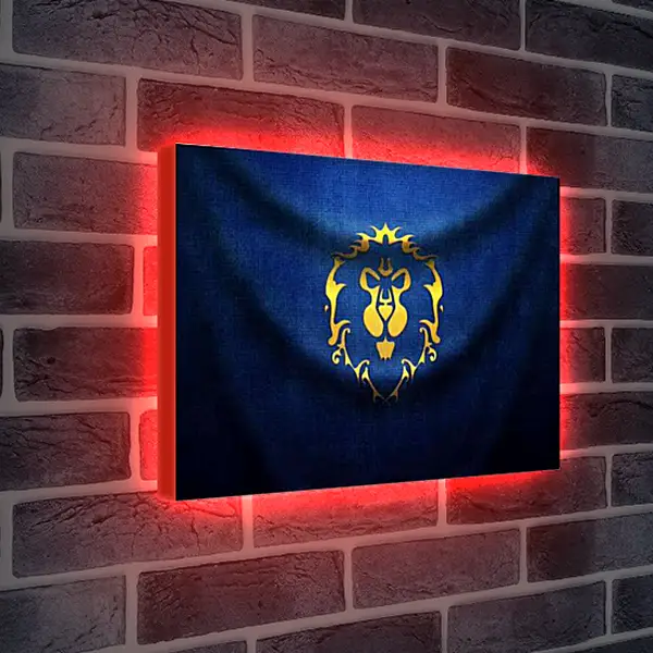 Лайтбокс световая панель - World Of Warcraft