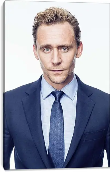 Постер на подрамнике - Том Хиддлстон. Thomas Hiddleston