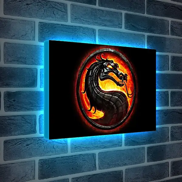 Лайтбокс световая панель - Mortal Kombat