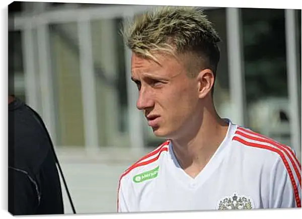 Постер на подрамнике - Александр Головин в сборной России