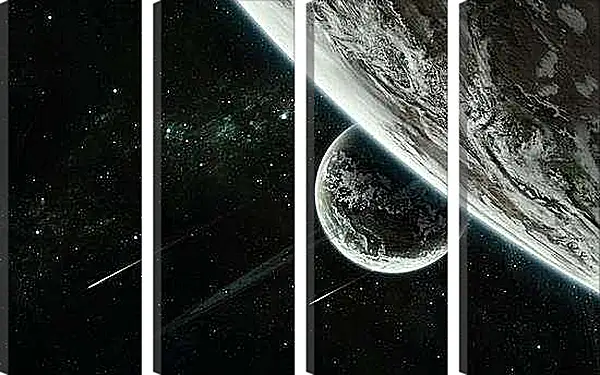 Модульная картина - Космос