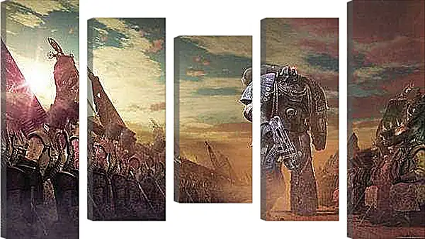 Модульная картина - Warhammer