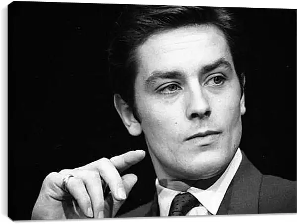 Постер на подрамнике - Ален Делон. Alain Delon