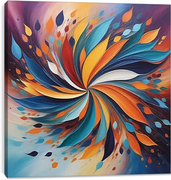 Постер на подрамнике - Абстракция 7