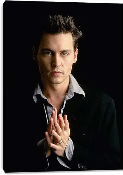 Постер на подрамнике - Johnny Depp - Джонни Депп
