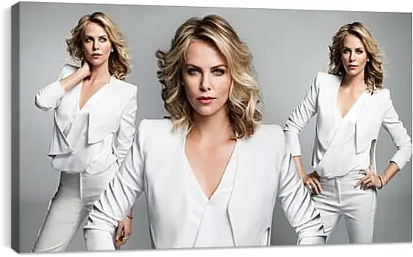 Постер на подрамнике - Шарлиз Терон. Charlize Theron