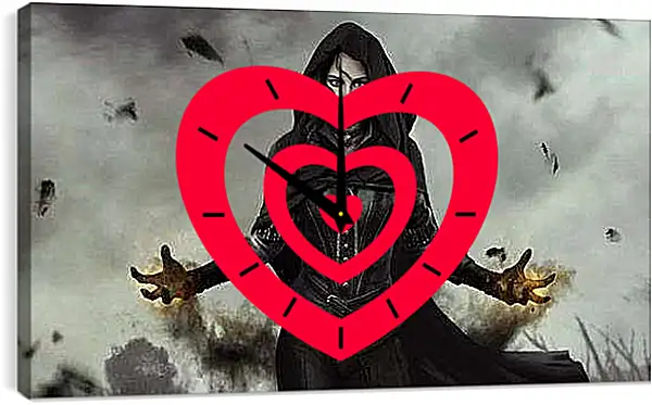 Часы картина - The Witcher 3 (Ведьмак), Йеннифер из Венгерберга