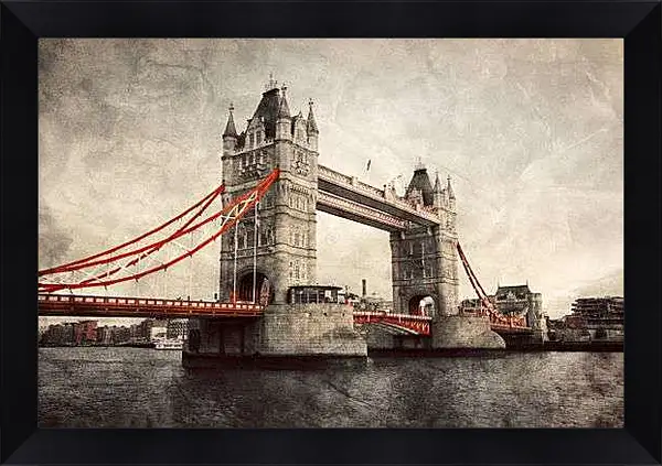 Картина в раме - london england tower bridge