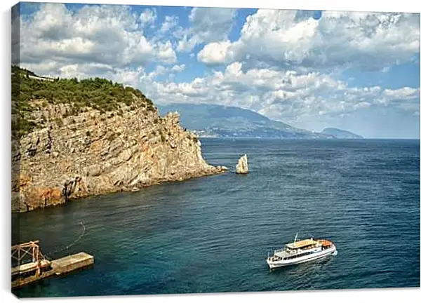 Постер на подрамнике - Мыс Иоанна. Ялта. Крым