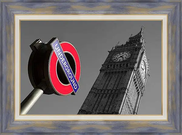 Картина в раме - Биг-Бен