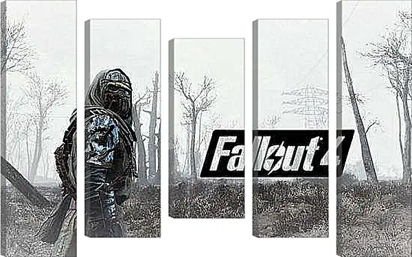 Модульная картина - Fallout
