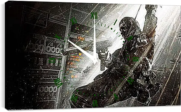 Часы картина - Call Of Duty: Black Ops