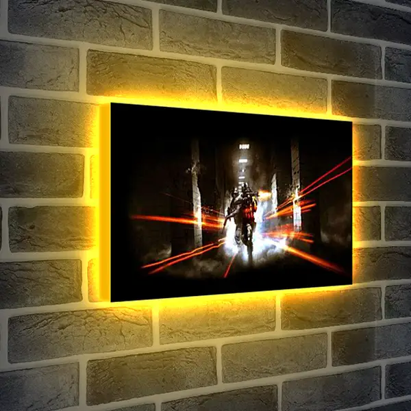 Лайтбокс световая панель - Battlefield 3