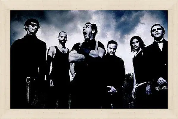 Картина в раме - Rammstein (Рамштайн)