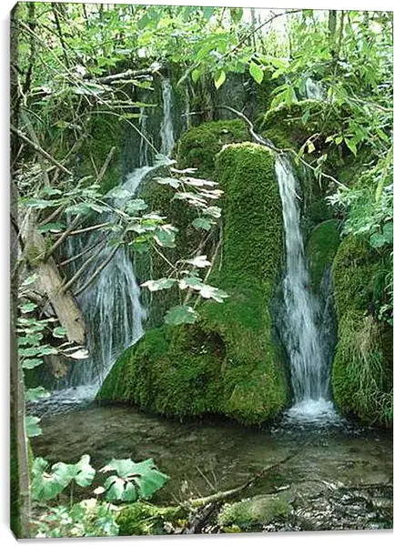 Постер на подрамнике - Плитвицкие озера