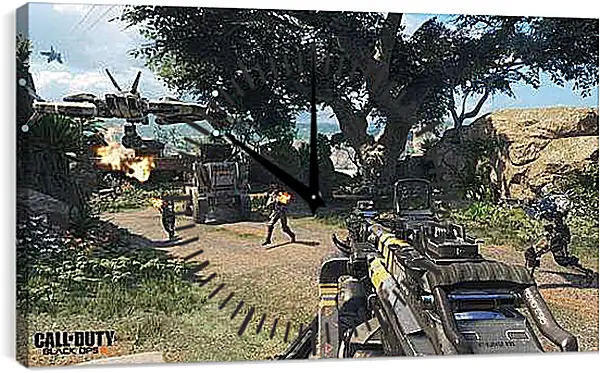 Часы картина - Call Of Duty: Black Ops III