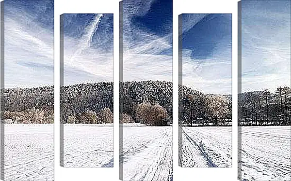 Модульная картина - Зима