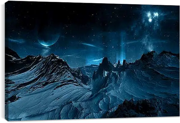 Постер на подрамнике - Космос