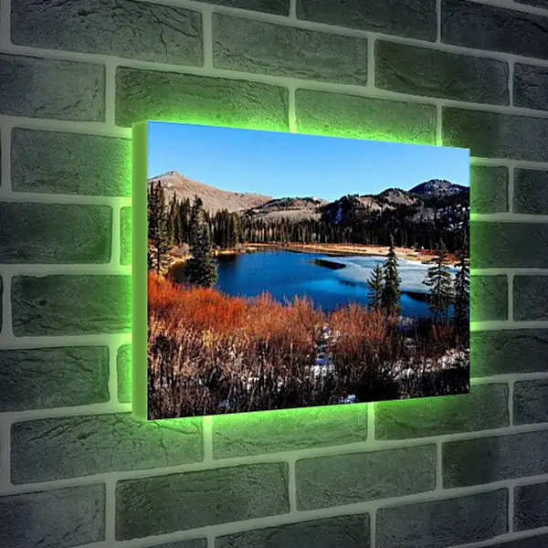 Лайтбокс световая панель - Зима