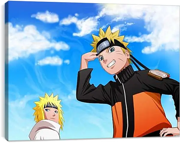 Постер на подрамнике - Аниме Наруто