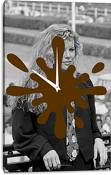 Часы картина - Ким Бейсингер. Kim Basinger