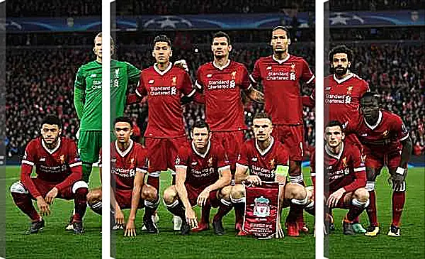 Модульная картина - Фото перед матчем ФК Ливерпуль. FC Liverpool