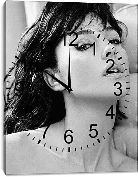 Часы картина - Моника Беллуччи (Monica  Bellucci)