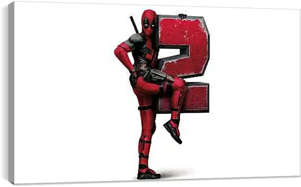 Постер на подрамнике - Дэдпул часть 2
