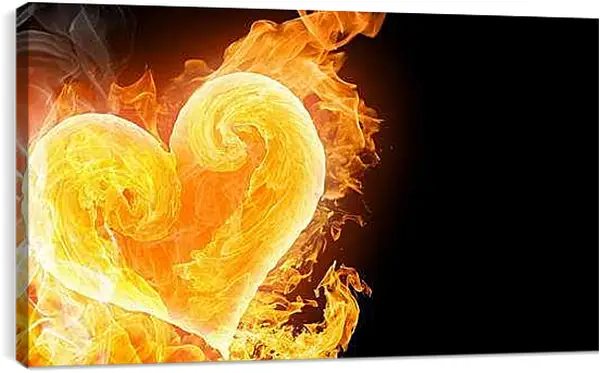 Постер на подрамнике - Любовь