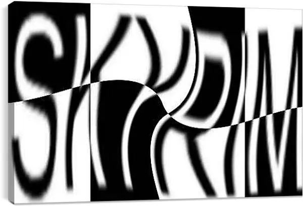 Постер на подрамнике - The Elder Scrolls V: Skyrim
