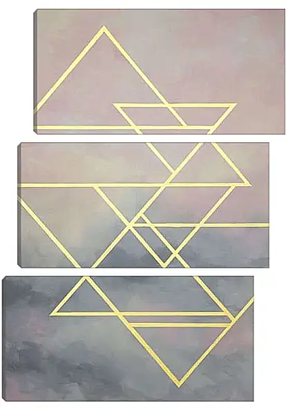 Модульная картина - Abstraction geometry. Mari Dein
