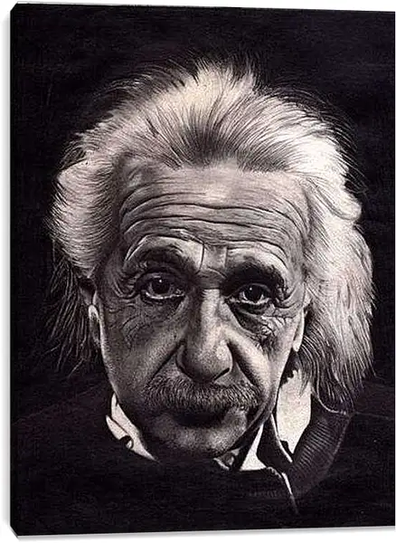 Постер на подрамнике - Albert Einstein - Альберт Эйнштейн
