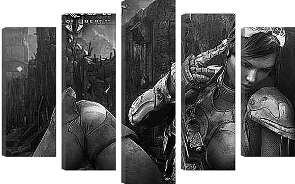 Модульная картина - Starcraft