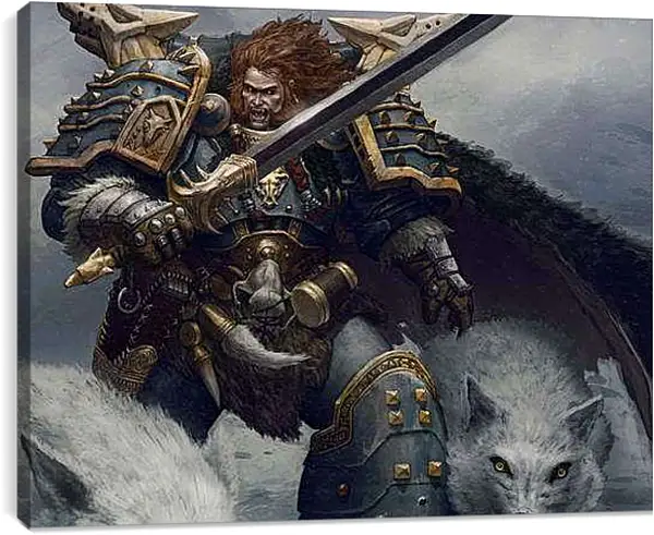 Постер на подрамнике - Warhammer